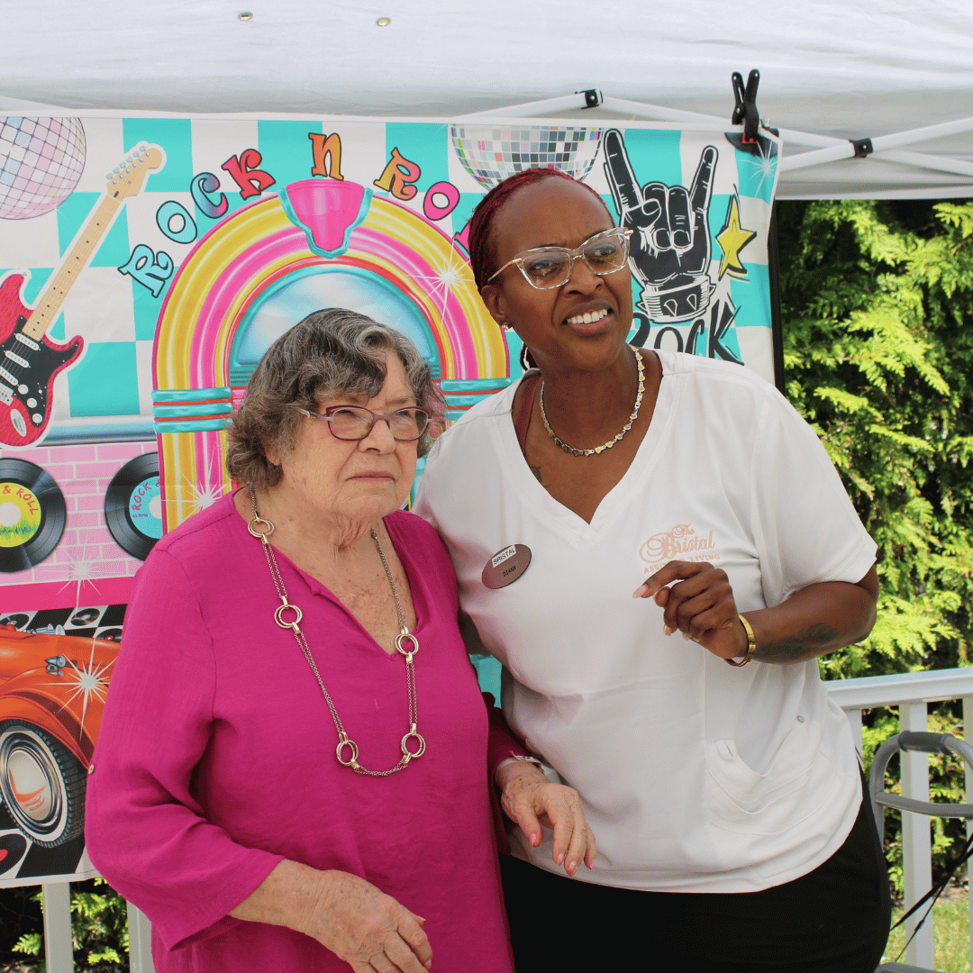 Fun Day at The Bristal at Woodcliff Lake, featuring a Car Show, BBQ Cookout, and a Fun, 50's Photobooth!