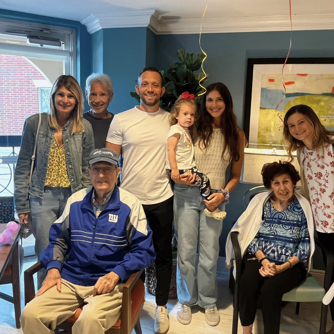 Families gathered for Grandparents Day at The Bristal at East Meadow.