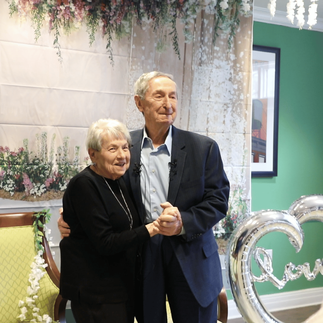 Fred and Elaine's 69th Anniversary at The Bristal at North Woodmere 