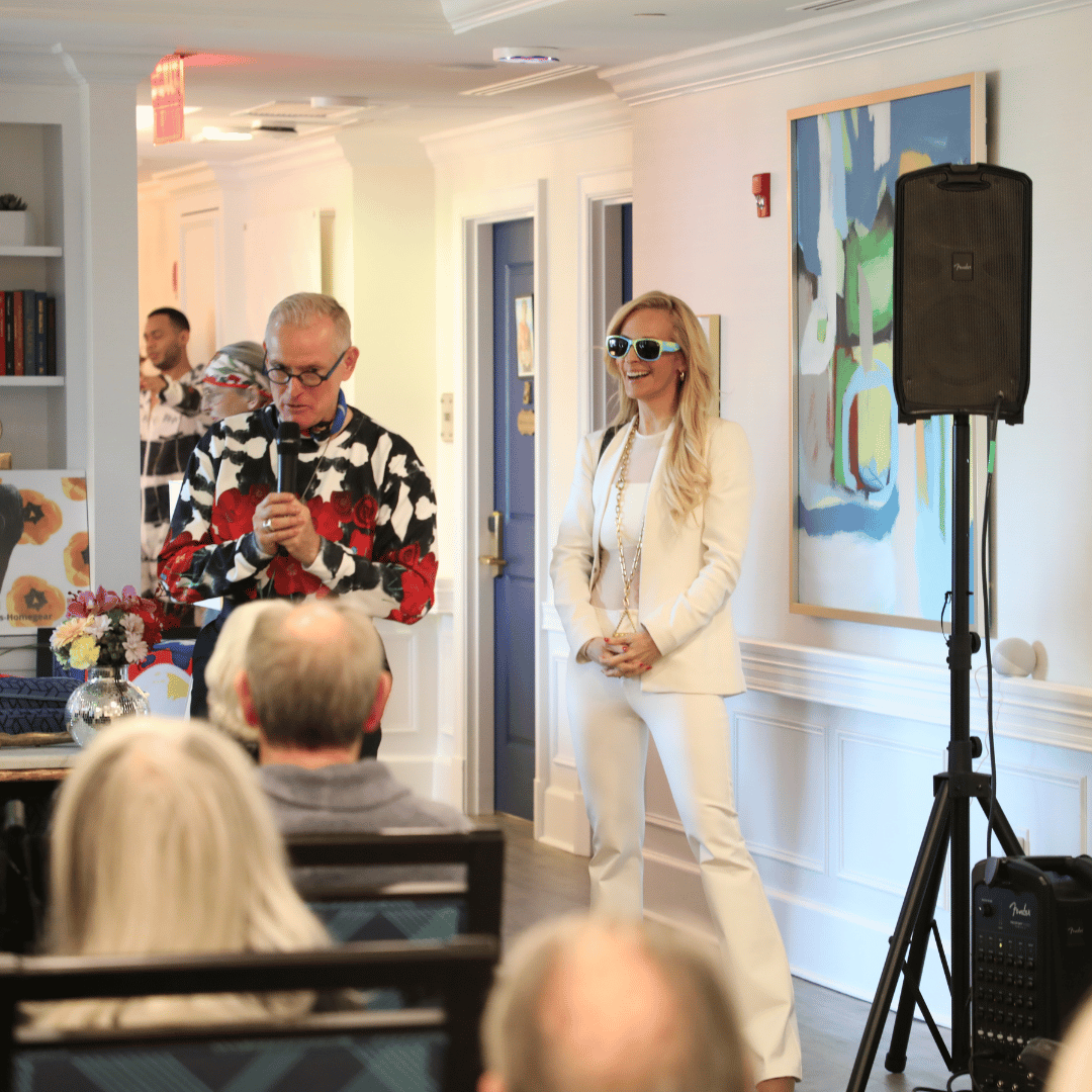 The fashion show at The Bristal at York Avenue was a debut event for Montgomery Frazier, honoring his late husband Ben Mindich