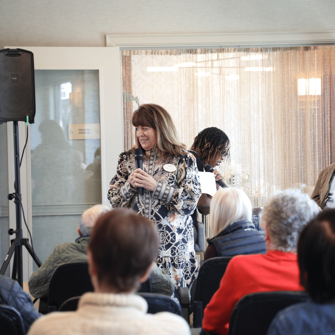 The Bristal Assisted Living at York Avenue hosted an all-day immersive, sensory experience for residents and guests