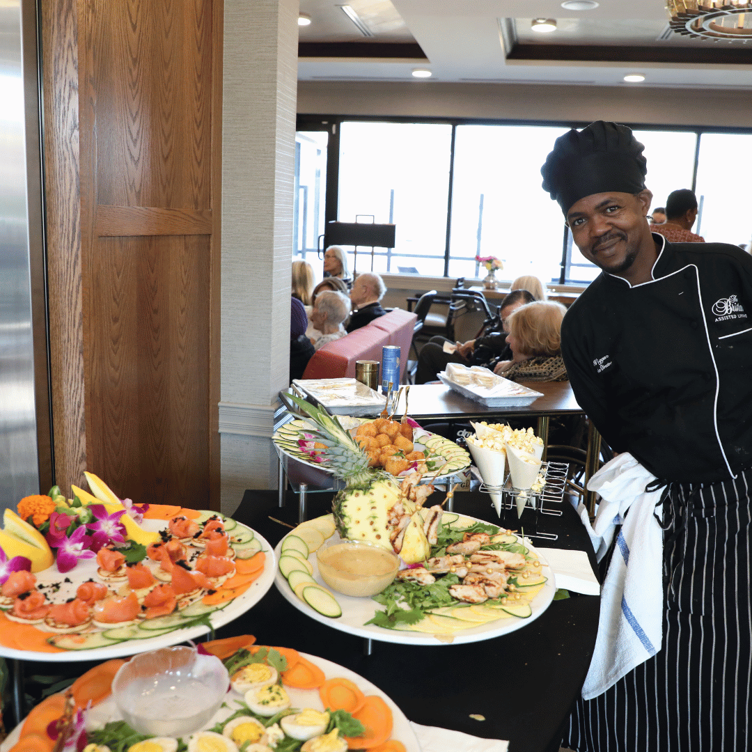 Chefs at The Bristal at York prepared themed cocktails and a Studio 54-inspired Supper Club