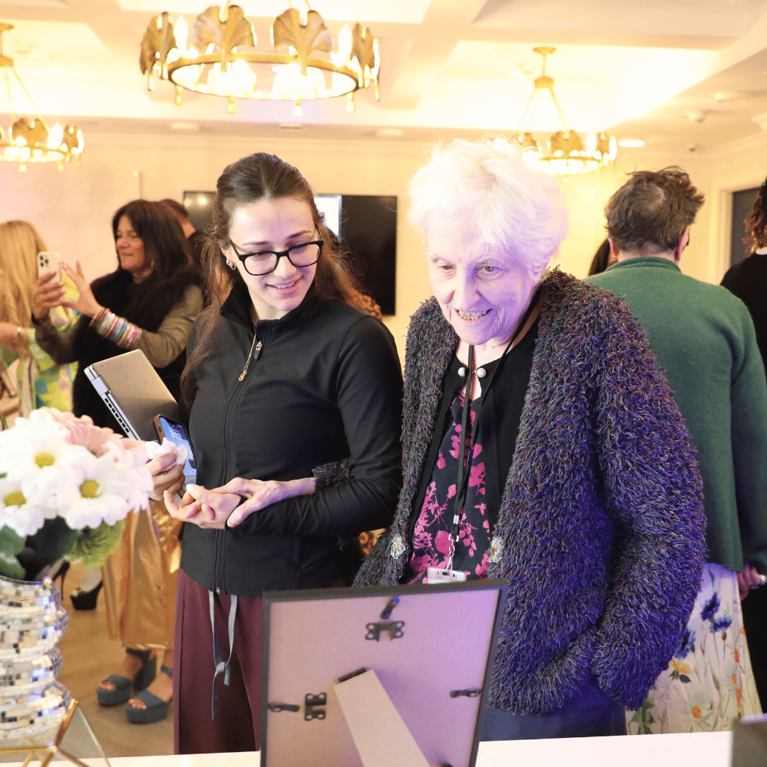 The Bristal Assisted Living hosted an immersive sensory experience dedicated to Studio 54