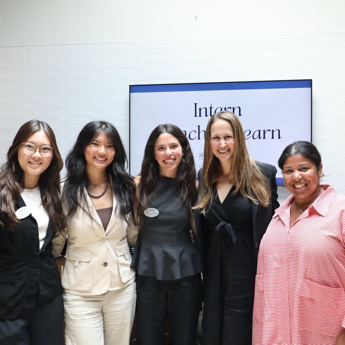 Intern Lunch and Learn at The Bristal home office