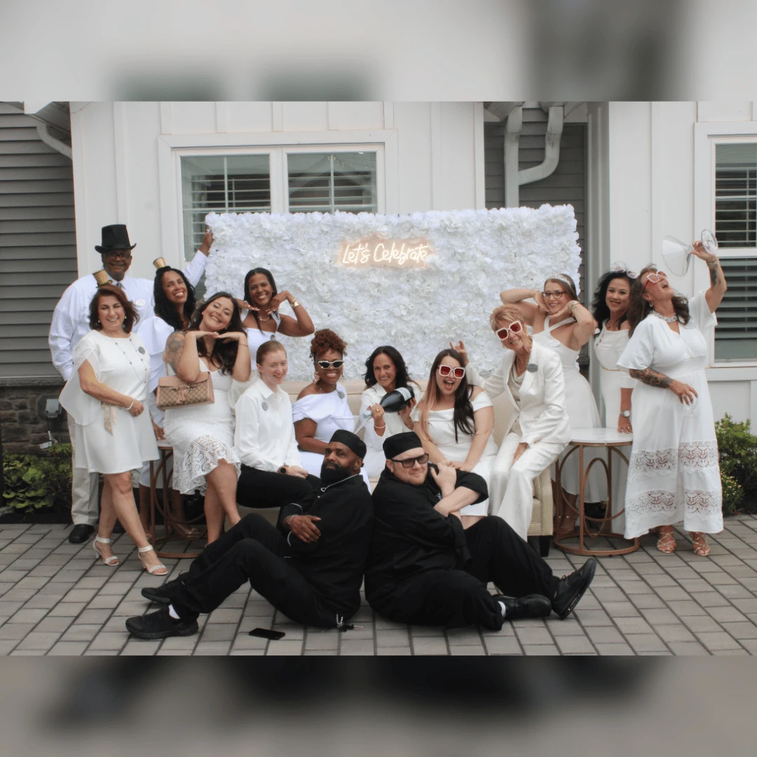 Team members at The Bristal at Somerset pose for a picture together