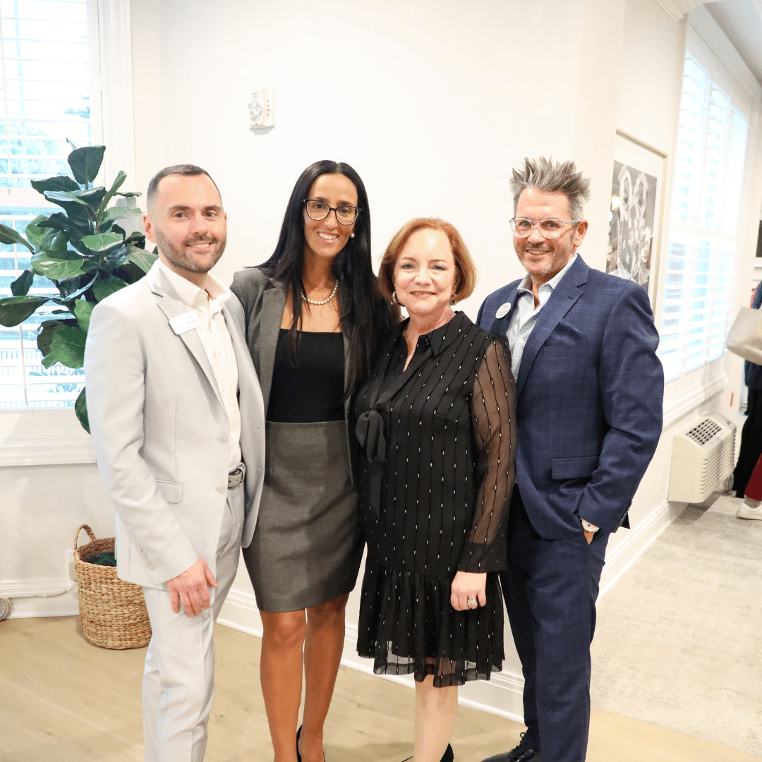 Leadership from The Bristal gathers for the event at Woodcliff Lake