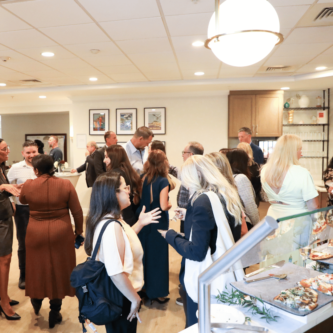 The Bristal Assisted Living community at Woodcliff Lake unveiled newly refreshed spaces with a ribbon cutting event