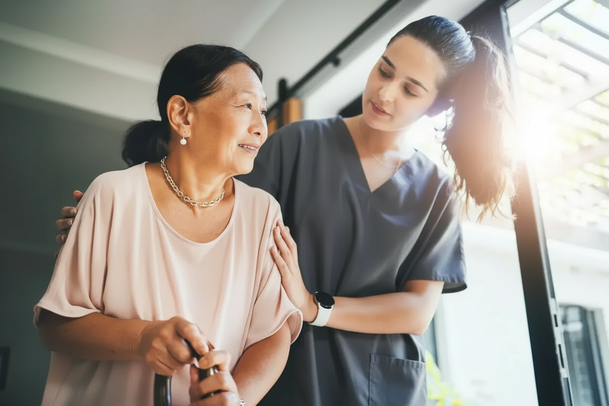 Team Member of The Bristal Supports Resident