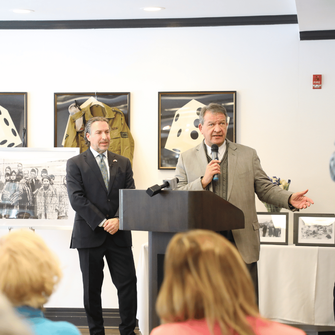 White Plains Mayor thanked The Bristal for hosting this annual community gathering of remembrance