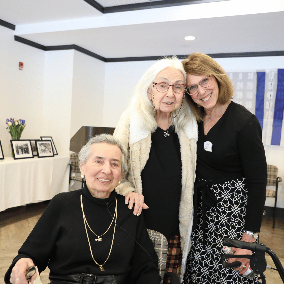 Helga shared her story of Holocaust survival and encouraged storytelling as an act of remembrance, strength and resilience