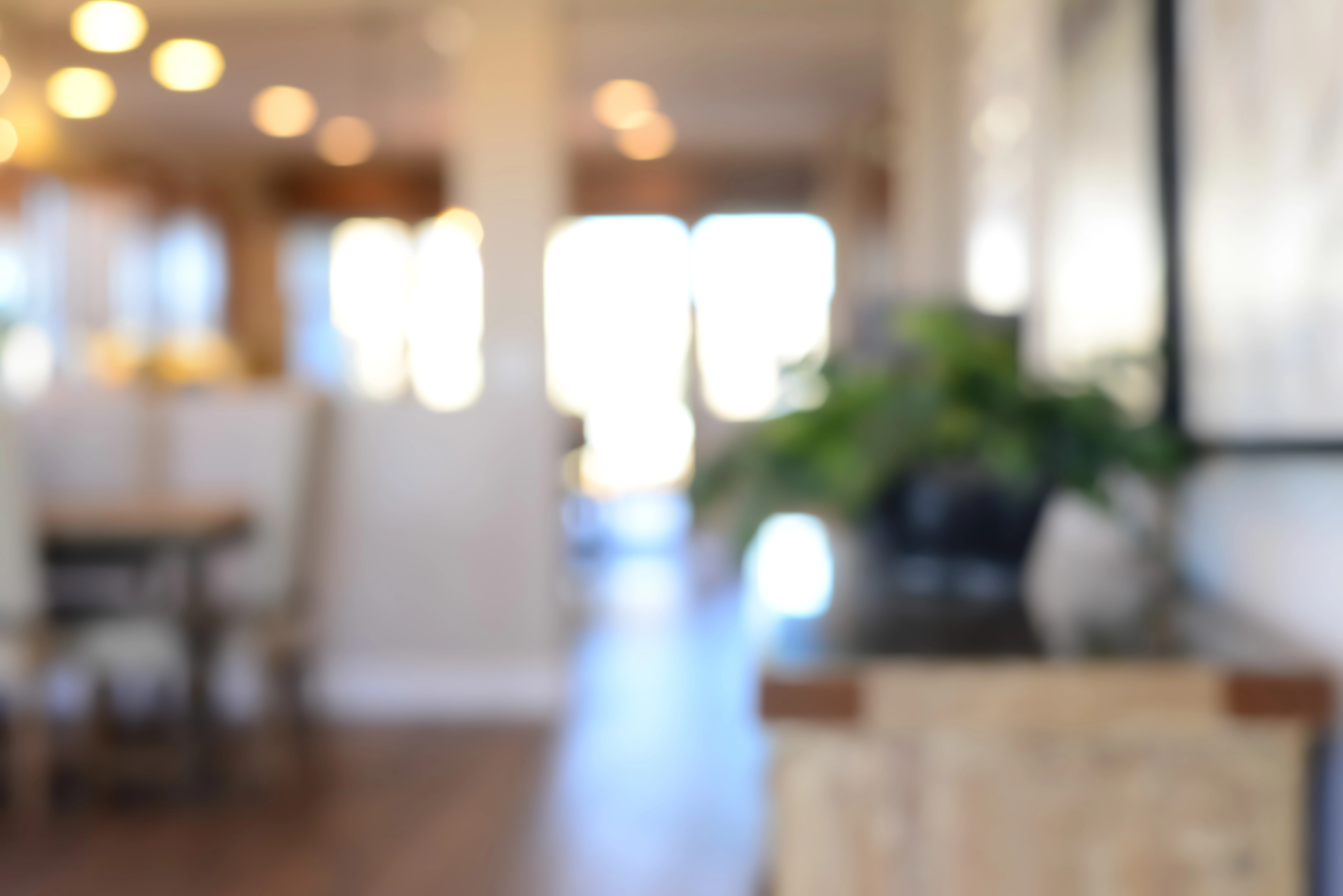 Blurred Luxurious Senior Assisted Living Interior Space at The Bristal
