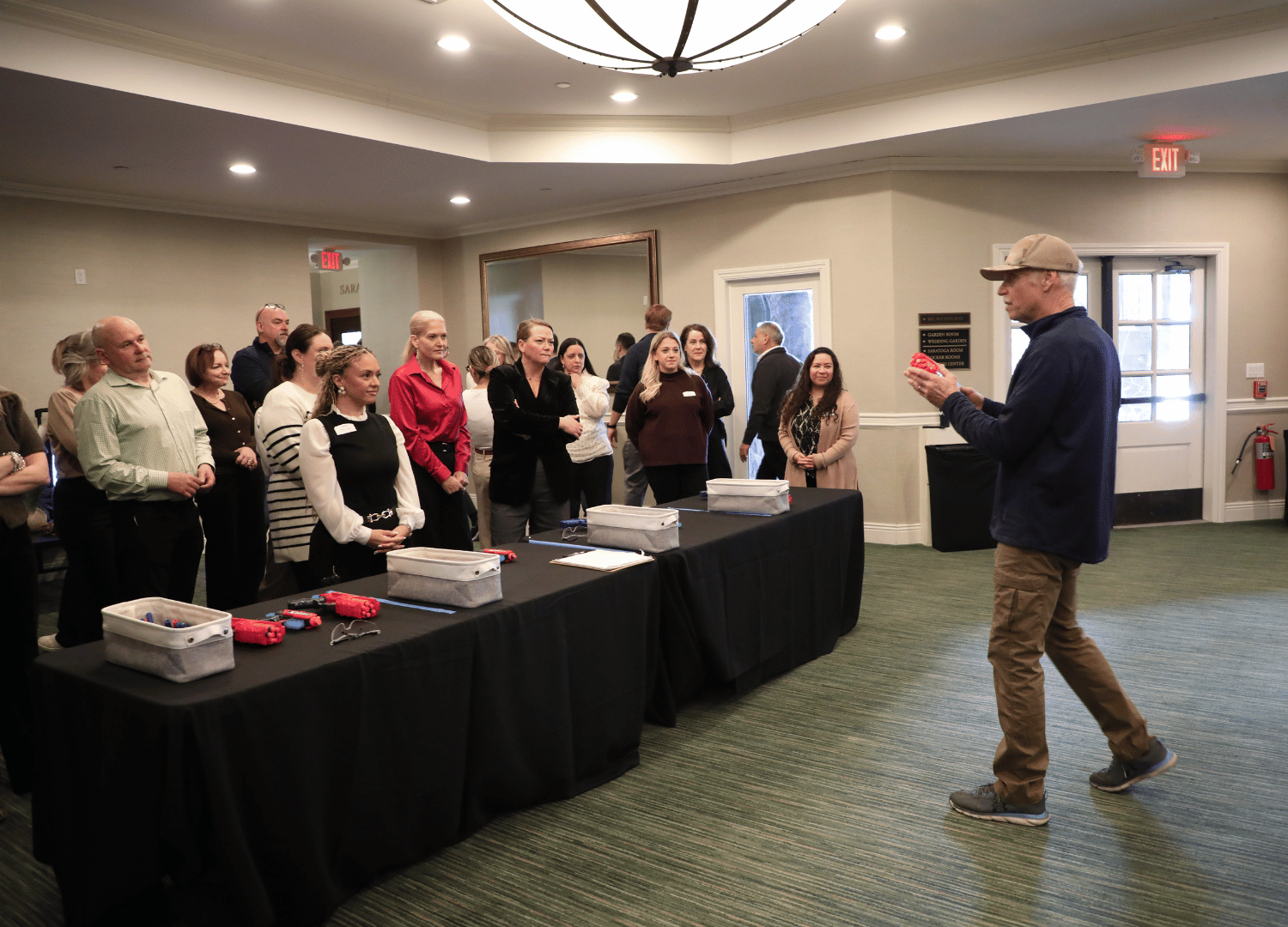 Team building exercises at The 2026 Leadership Summit for The Bristal Assisted Living communities